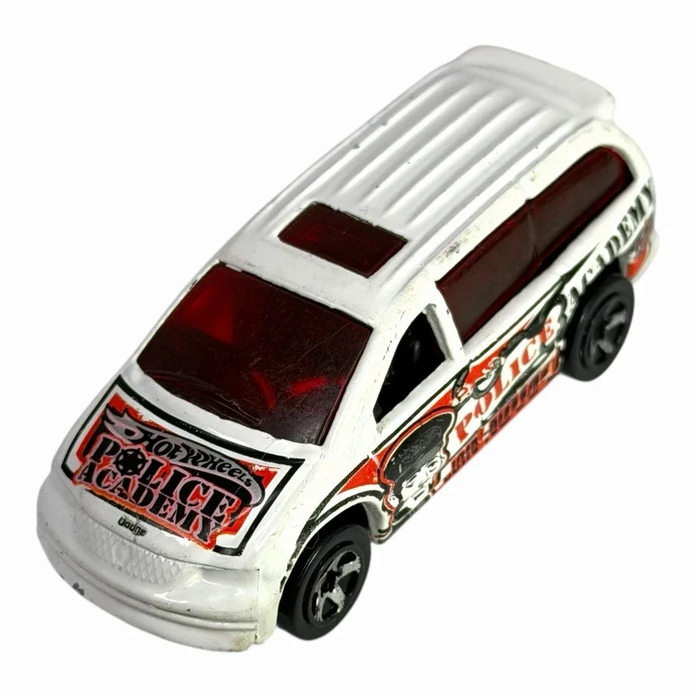 2003  ''ROLL PATROL'' #169 Hot Wheels Police Academy Dodge‎ Van Diecast Toy Car